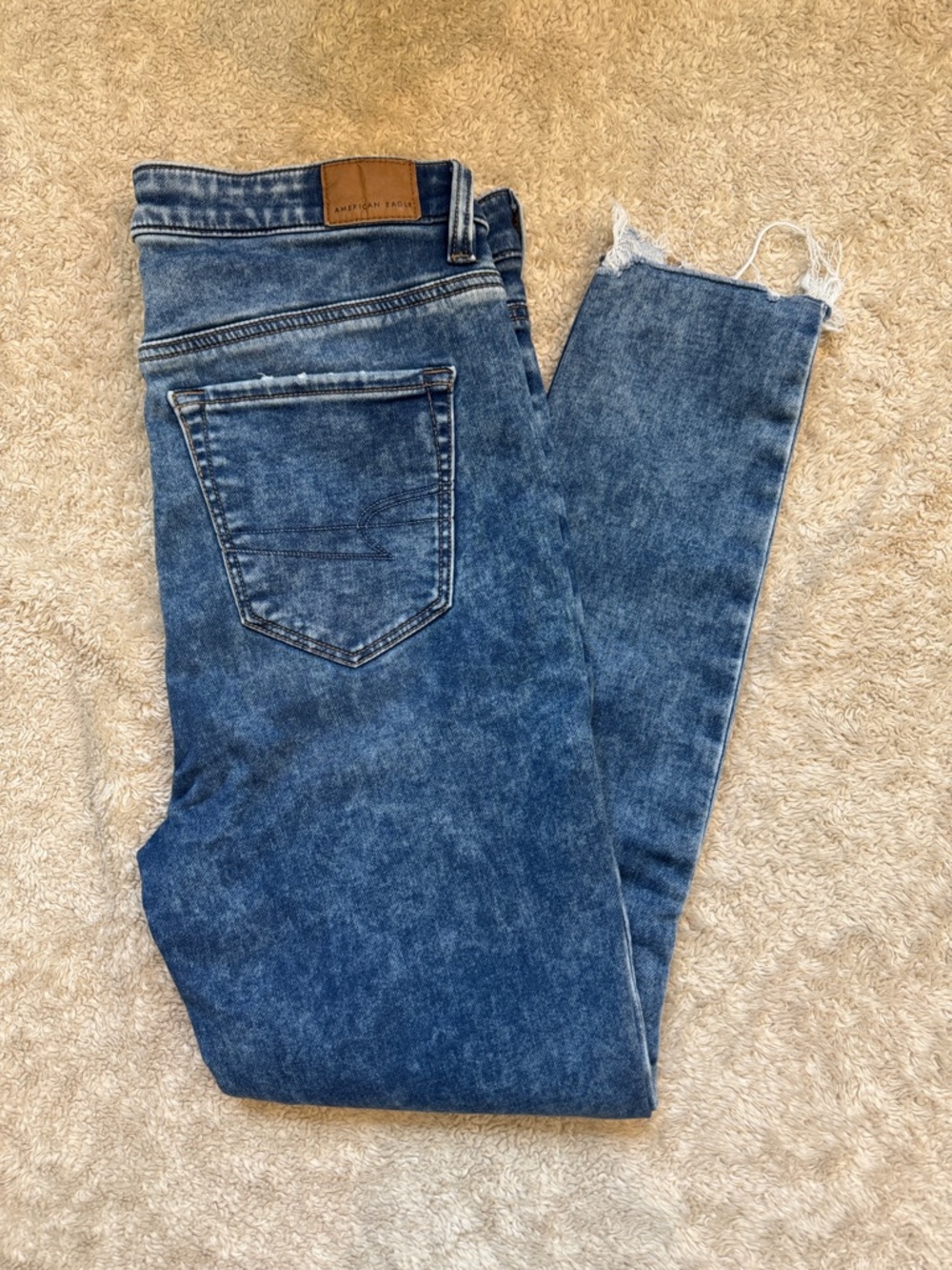 American Eagle Outfitters Blue Denim Jeans - Short